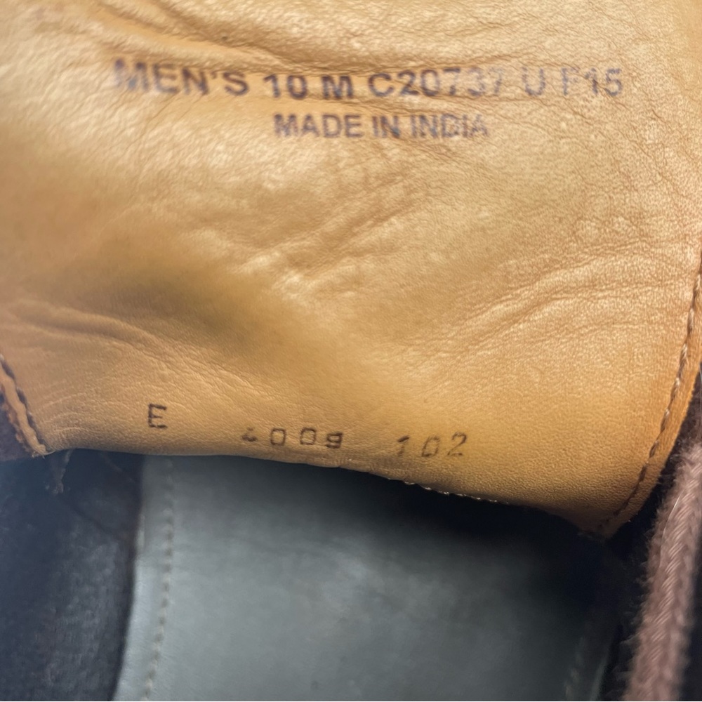 Mens Cole Haan Todd Snyder Lewis Chukka Brown Suede Ankle Boots Size 11.5 M GUC - Picture 7 of 7